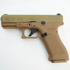 Пистолет пневматический Umarex Glock19X Tan Blowback кал. 4.5 мм ВВ (3986.01.95)