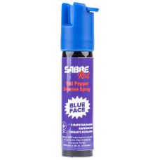 Баллон Sabre Red Blue Face струйный, синий маркер, с брелоком