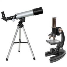 Микроскоп Optima Universer 300x-1200x + Телескоп 50/360 AZ в кейсе (MBTR-Uni-01-103)