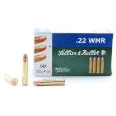Патрон Sellier & Bellot 22 WMR FMJ SB 45grs 2,92g