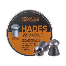 Пули пневматические JSB Hades. Кал. 5.5 мм. Вес - 1.03 г. 250 шт/уп (1453.05.94)